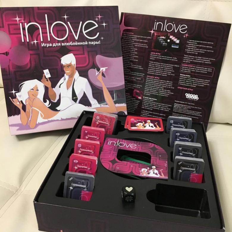 Настольная игра "IN LOVE" 18+