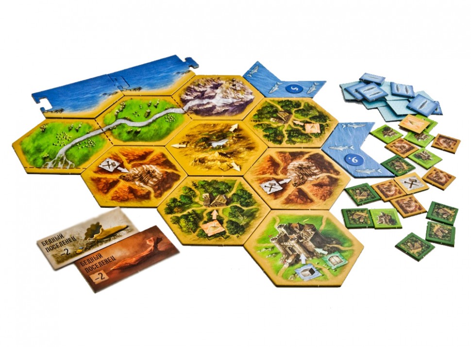 Колонизаторы. Купцы и Варвары. Расширение для 5-6 игроков