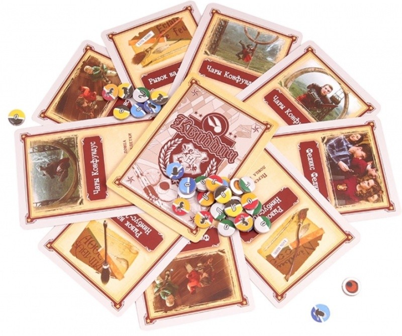 Настольная игра "Гарри Поттер. Год в Хогвартсе" 7+