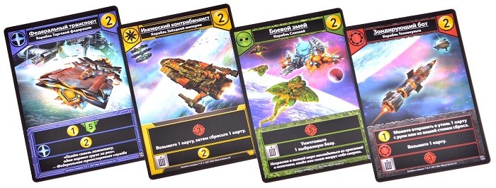 Настольная игра "Звёздные империи. Командиры" 12+