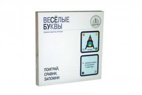Знаток. Набор карточек 33 шт. &quot;Веселые буквы&quot; для эл.ручки  арт.ZP-40094/ 36