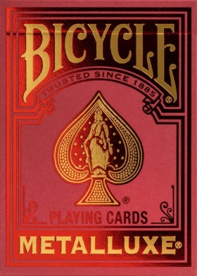 Карты &quot;Bicycle Metalluxe Red&quot;