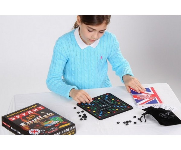 Настольная игра "Эрудит. Easy English" 7+