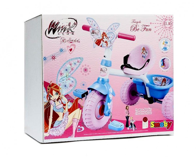Трехколесный велосипед Winx.арт.444362