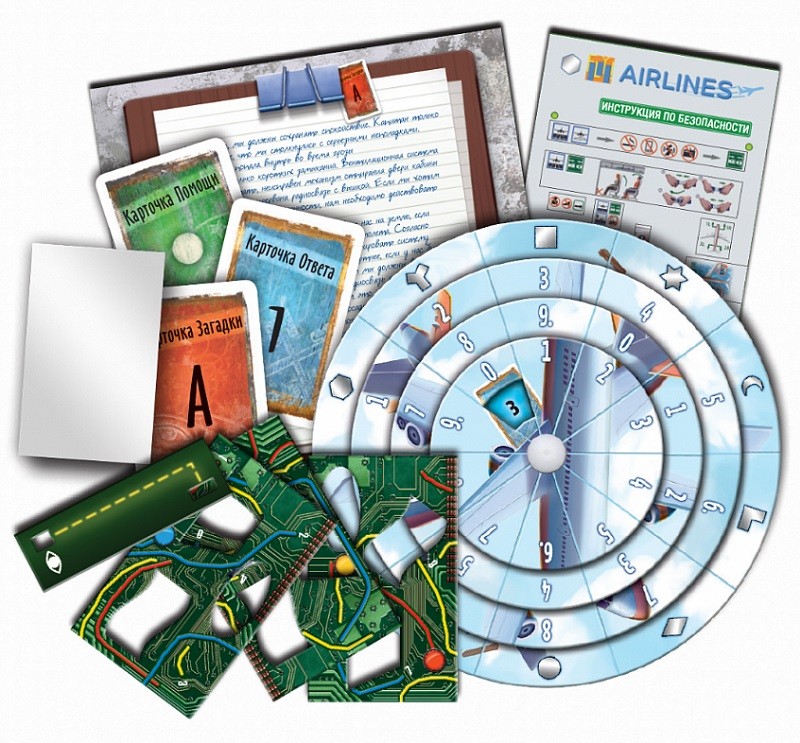 Настольная игра квест "Exit. Полёт в неизвестность" 10+