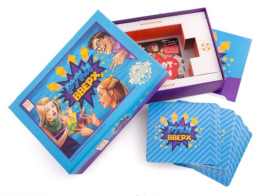Настольная игра "Руки Вверх" 6+