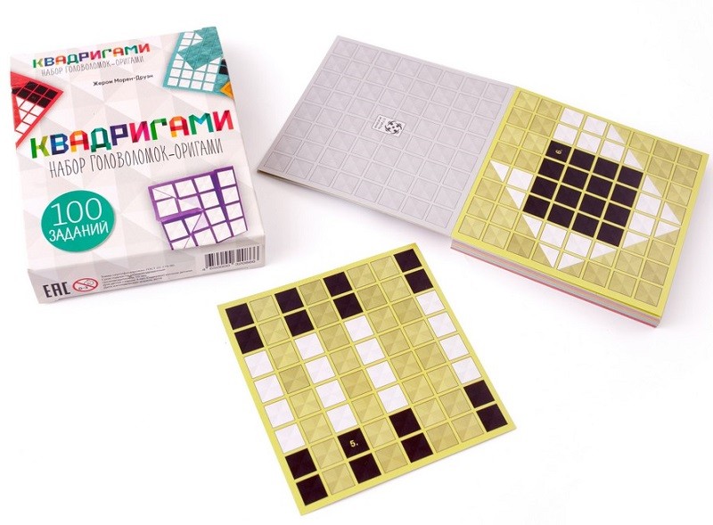 Настольная игра-головоломка "Квадригами" 10+