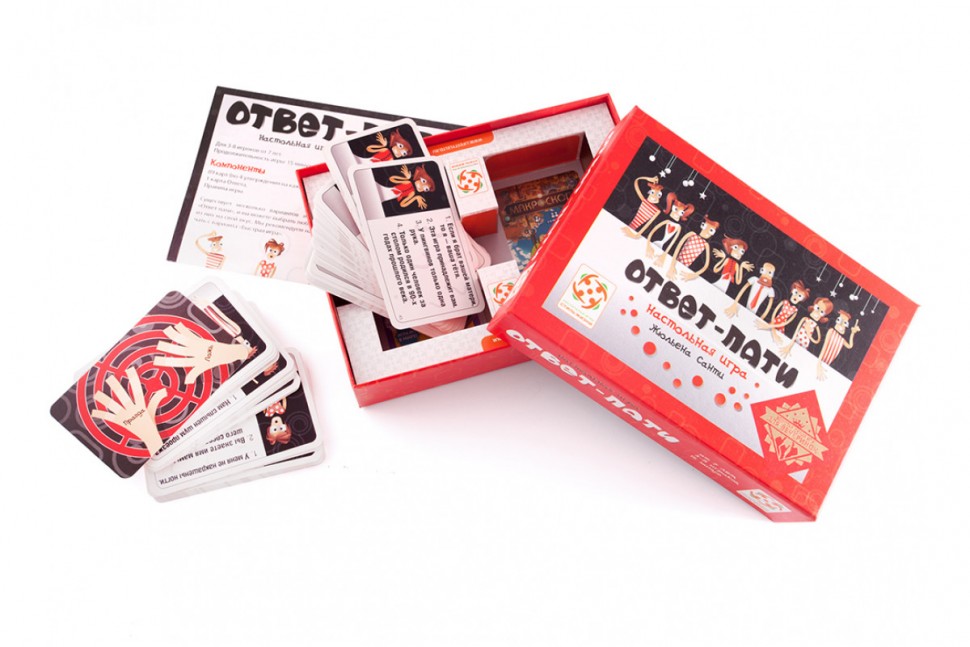 Настольная игра "Ответ Пати" 7+