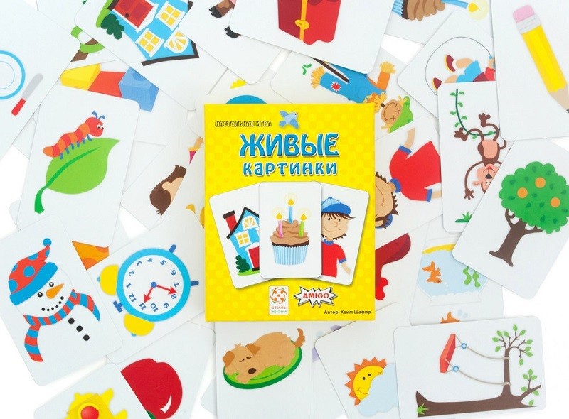 Настольная игра "Живые картинки" 4+