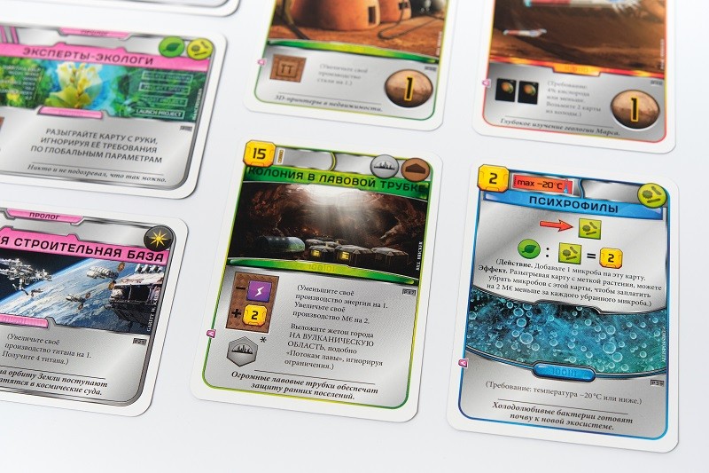 Настольная игра "Покорение Марса. Пролог" (доп.)