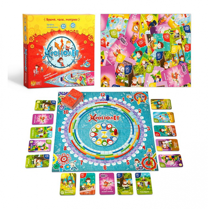 Банда умников. Настольная игра "Хронолёт" 6+, 10+