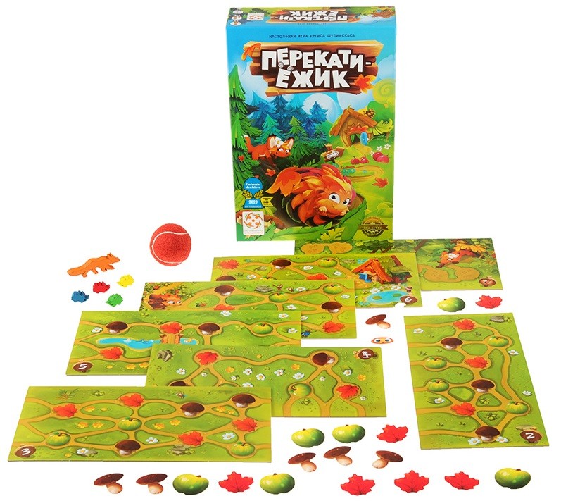 Настольная игра "Перекати ёжик" 4+