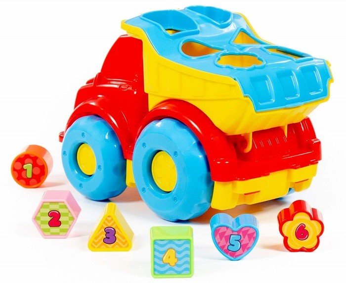 Игрушка развивающая "Автомобиль-самосвал" 2+