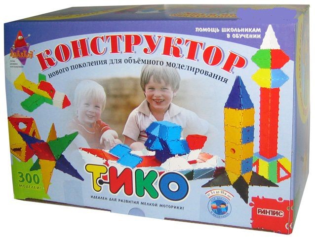 Рантис.Конструктор ТИКО "Школьник" 137 дет. /5