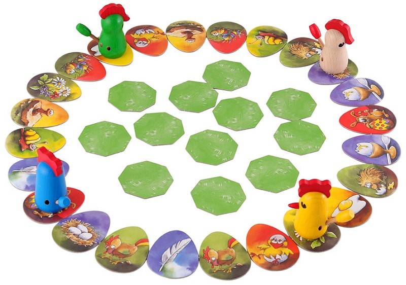 Настольная игра "Цыплячьи бега" 4+