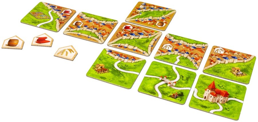 Настольная игра "Каркассон. Купцы и зодчие" (2 доп.)