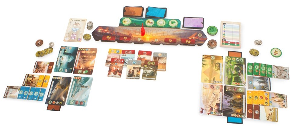 Настольная игра "7 чудес: Дуэль" 10+