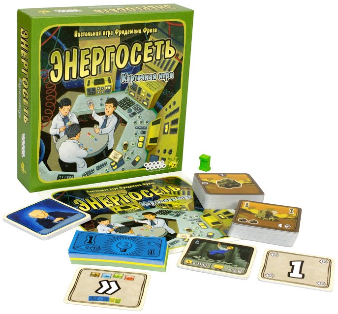 Настольная игра "Энергосеть. Карточная игра" 13+