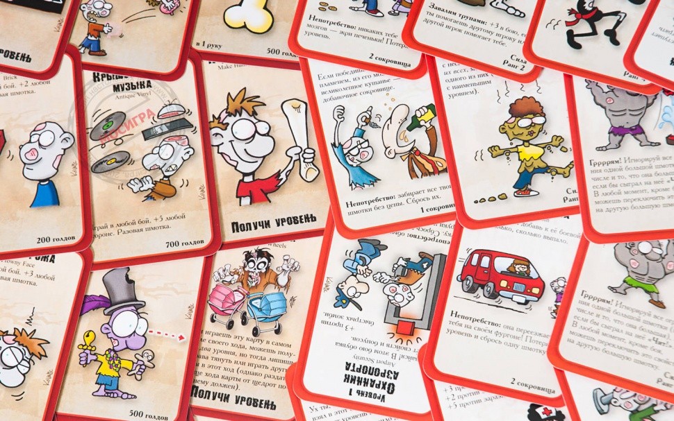 Настольная игра "Манчкин Зомби"