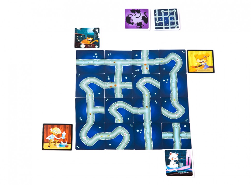 Настольная игра "Мяу-лабиринт" 6+