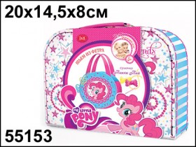 D&amp;M My Little Pony. Шьем из фетра арт.55153 сумочка &quot;Пинки Пай&quot;