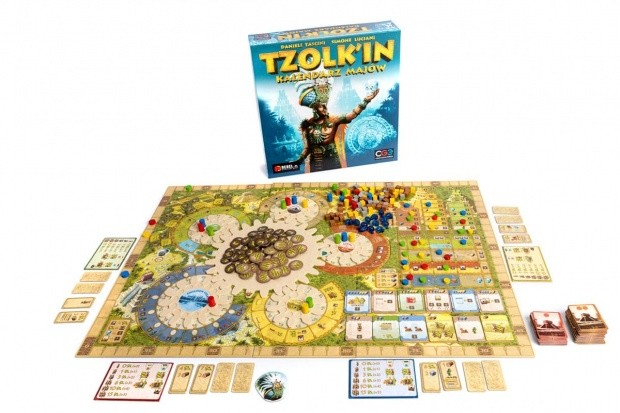 Настольная игра "Цолькин. Календарь Майя" (Tzolk'in) 13+