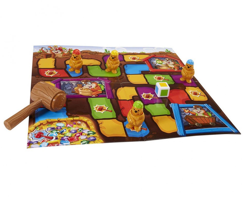 Игра для малышей Весёлые кроты