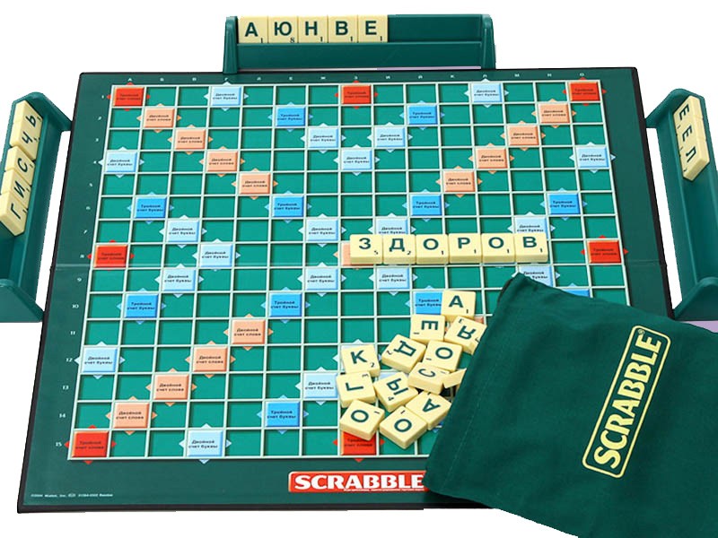 Настольная игра "Скрэббл" (Scrabble) 10+